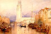 Joseph Mallord William Turner Boston in Lincolnshire oil